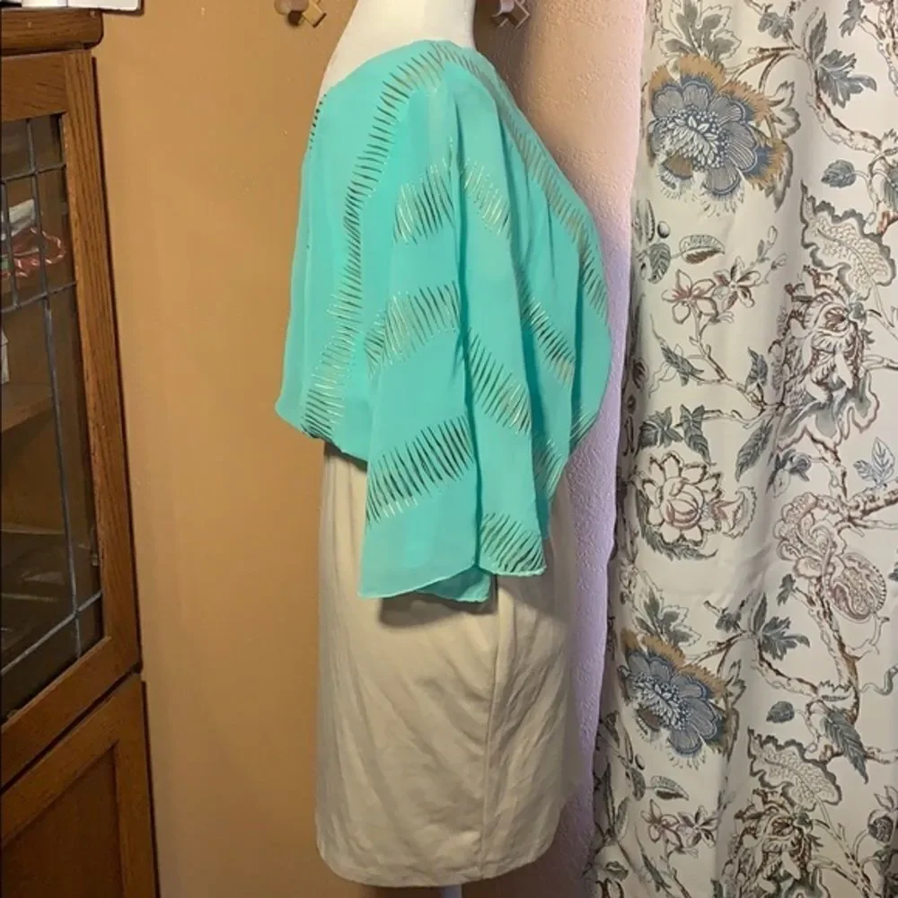 NWOT ViJo Couture One Shoulder Dress